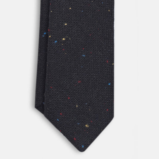 Sidney Black Wool Tie