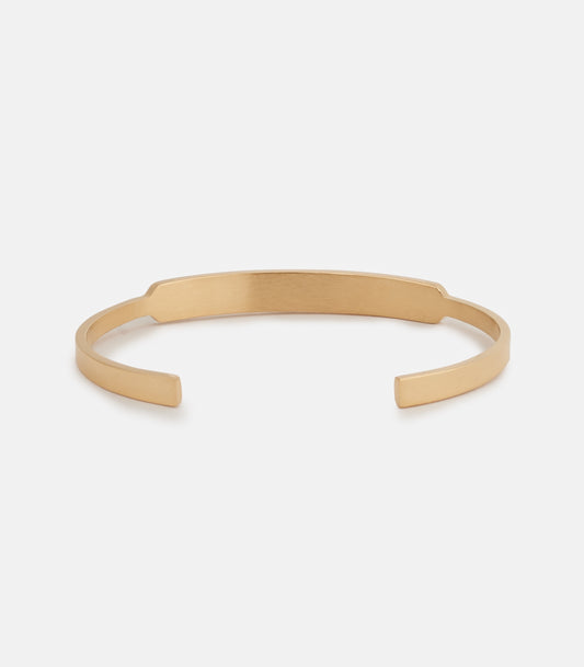 Brazalete Plano Dorado
