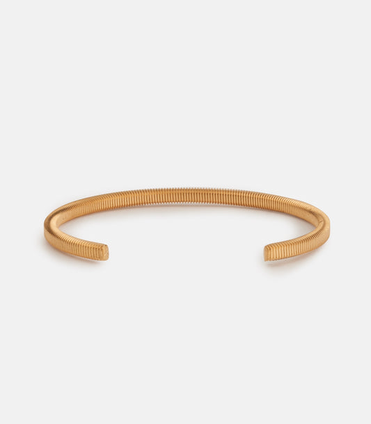 Brazalete Vetas Dorado