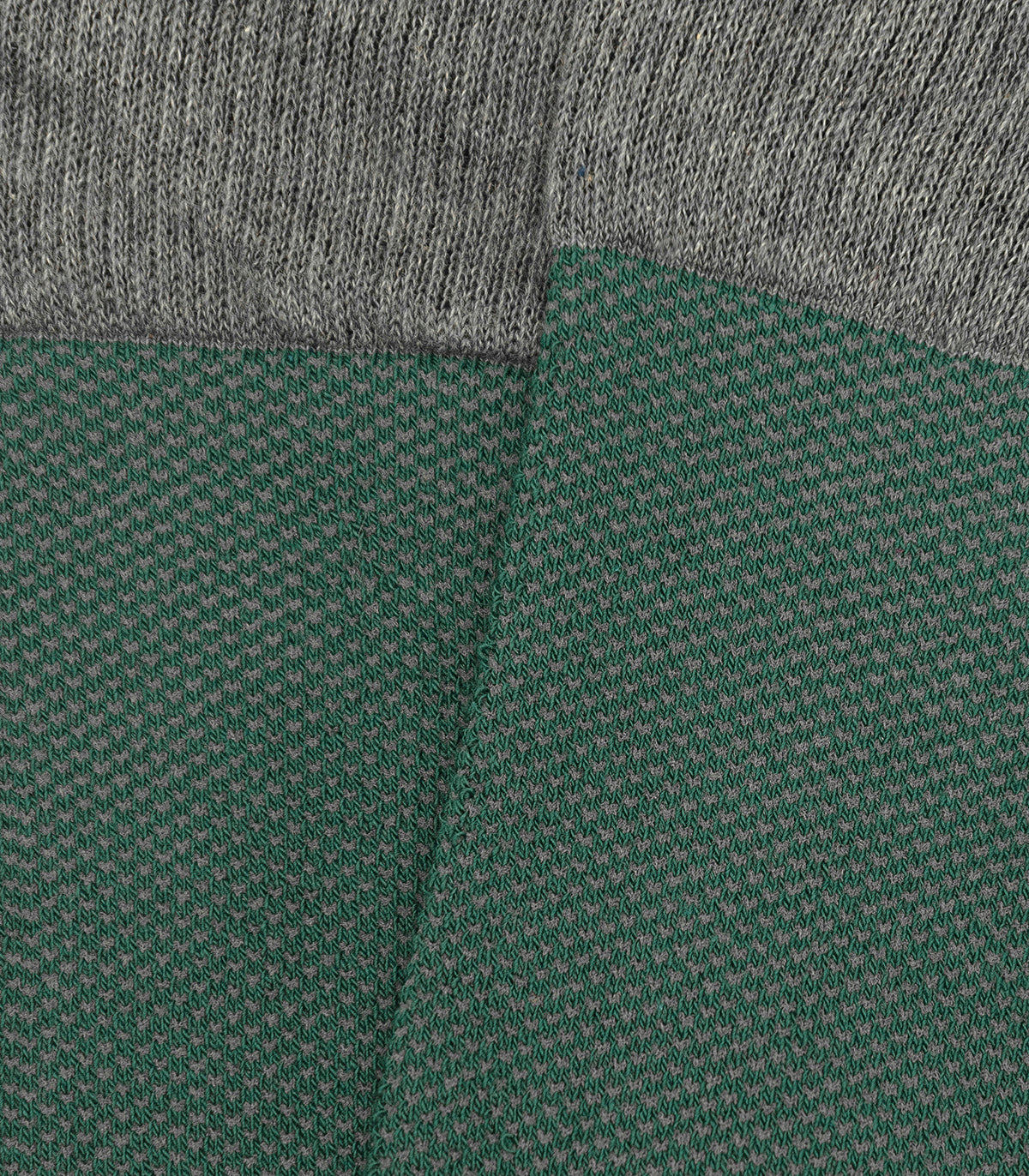 Calcetines Altos Ojo De Perdiz Verde y Gris