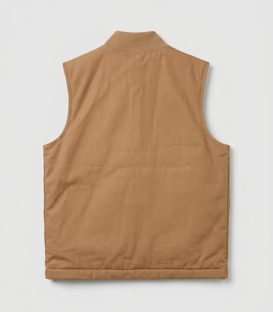 Chaleco Algodón Acolchado Caramel
