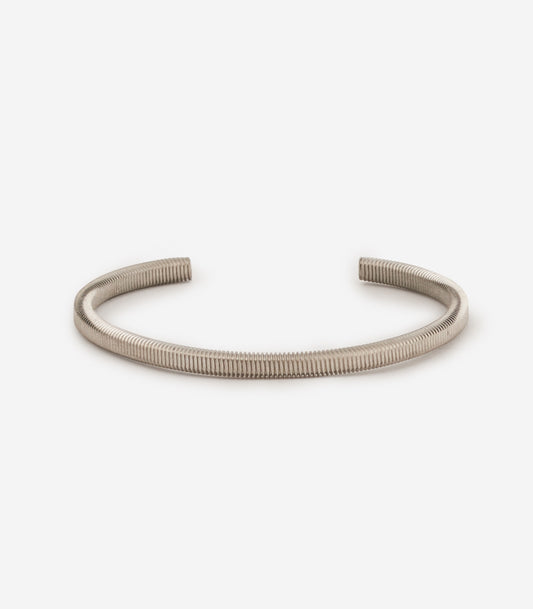 Brazalete Vetas Plateado