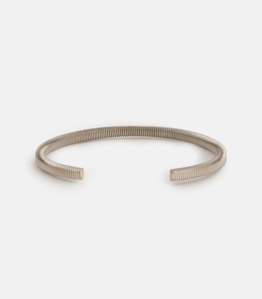 Brazalete Vetas Plateado