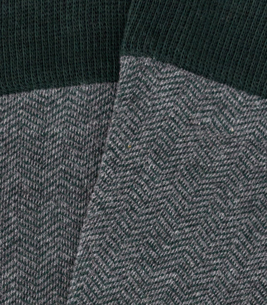 Calcetines Espiga Gris y Verde