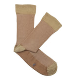 Calcetines Ojo De Perdiz Beige