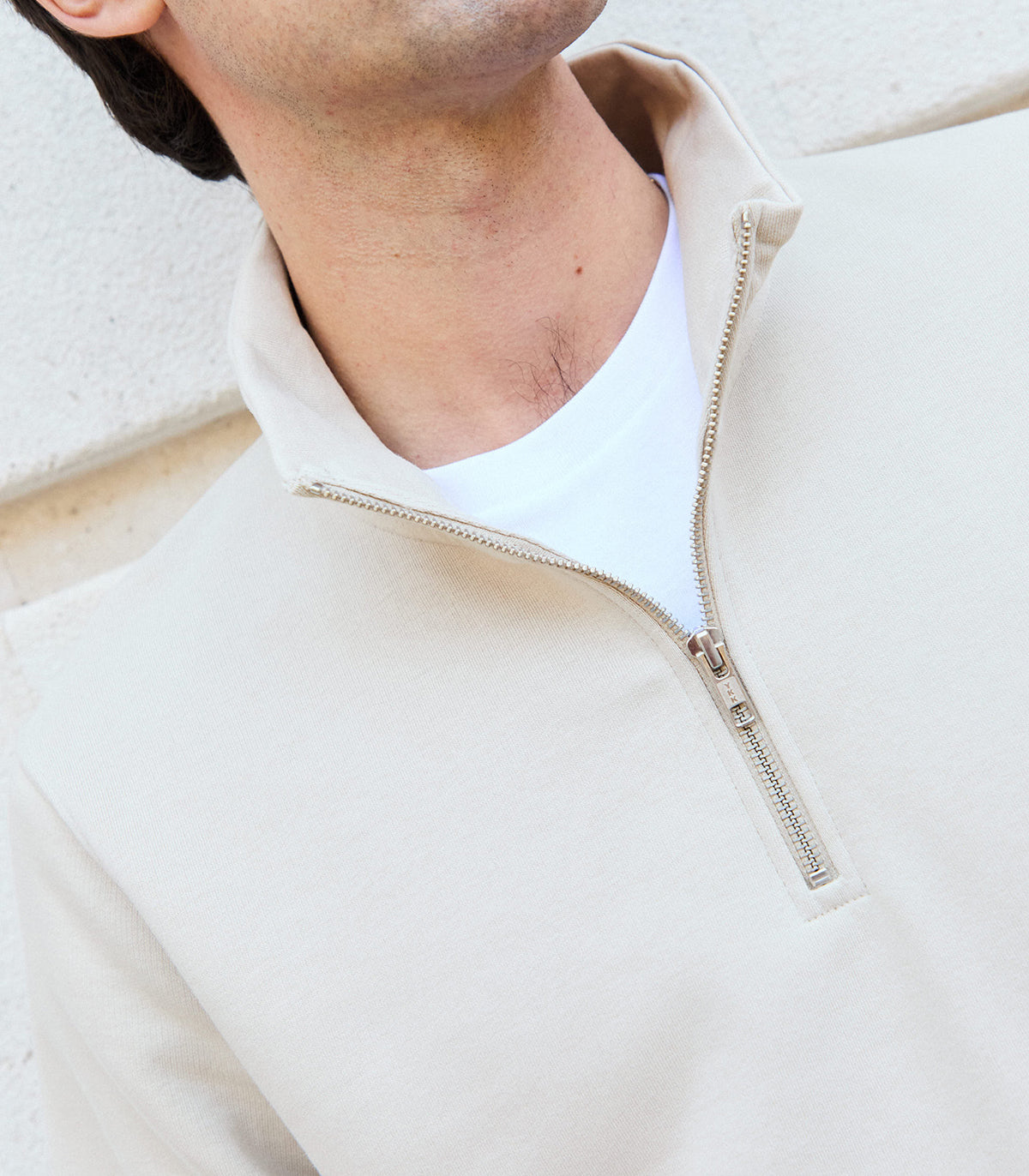 Sudadera Zipper Frost Algodón Orgánico