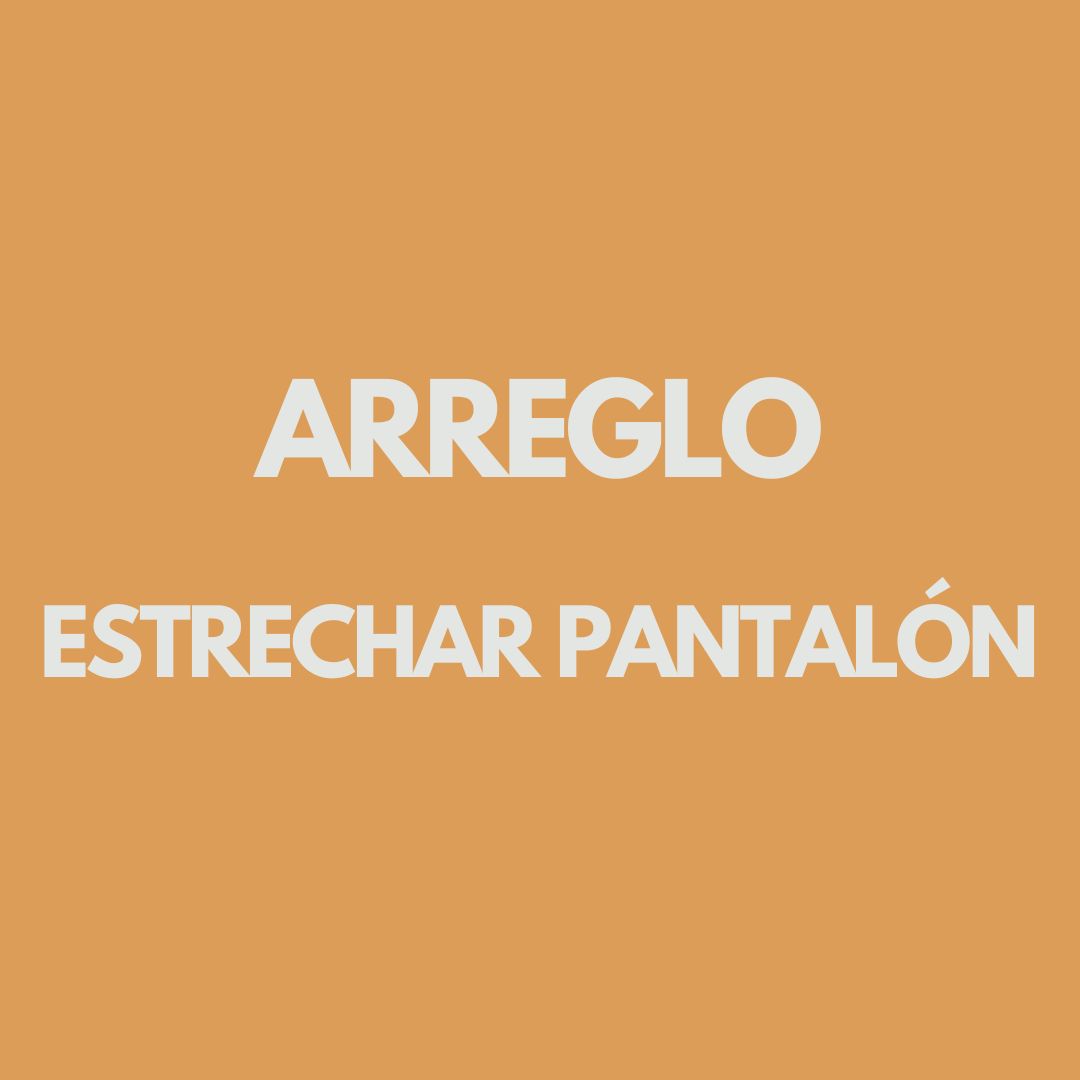 Arreglo Estrechar Pantalón