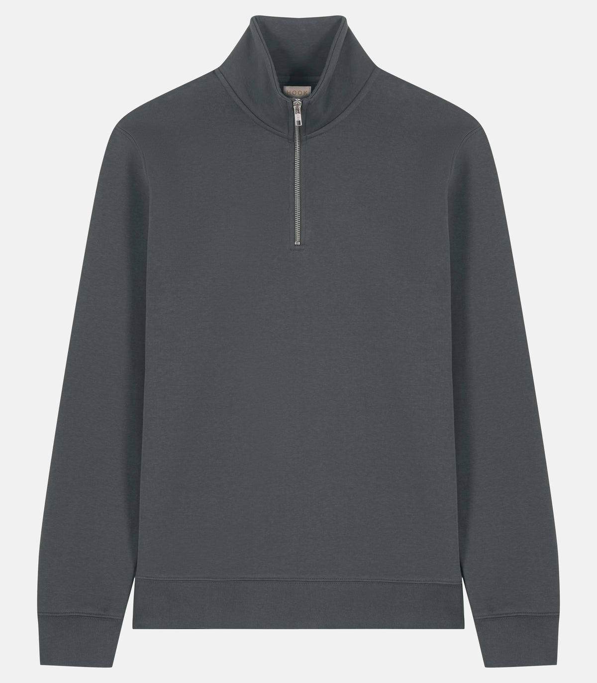 Mist Zipper Organic Cotton Sweatshirt