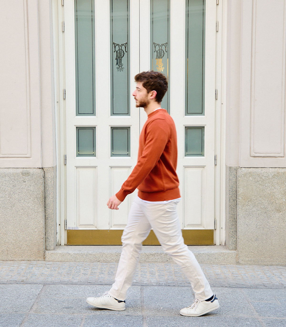 Jersey Crewneck Terracota