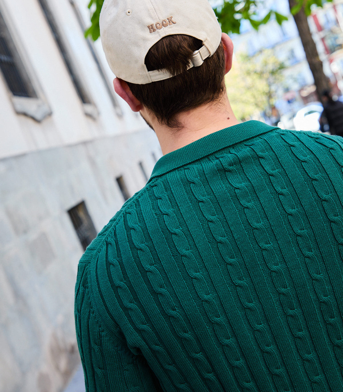 Jersey Polo Punto De Ochos Algodón Somelos Botella