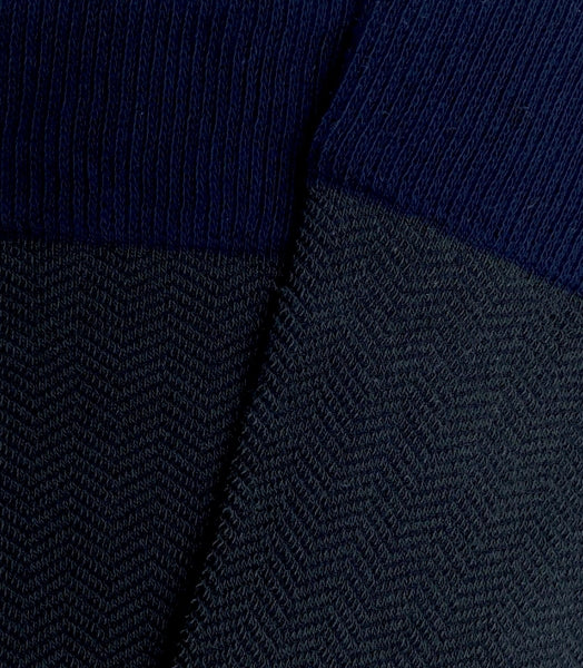 Calcetines Espiga Azul Y Verde