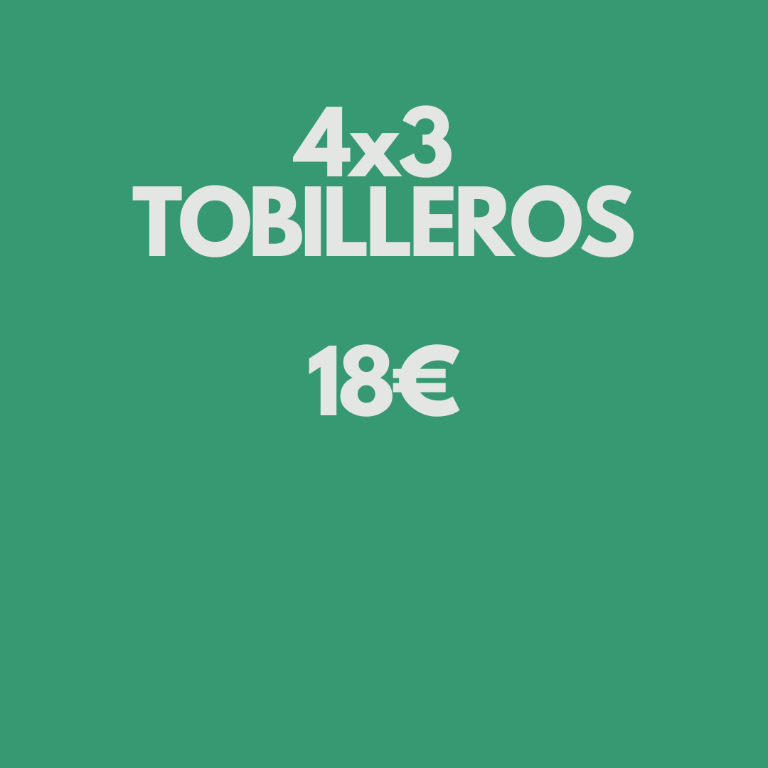 Pack 4x3 Calcetines Tobilleros