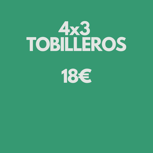 Pack 4x3 Calcetines Tobilleros