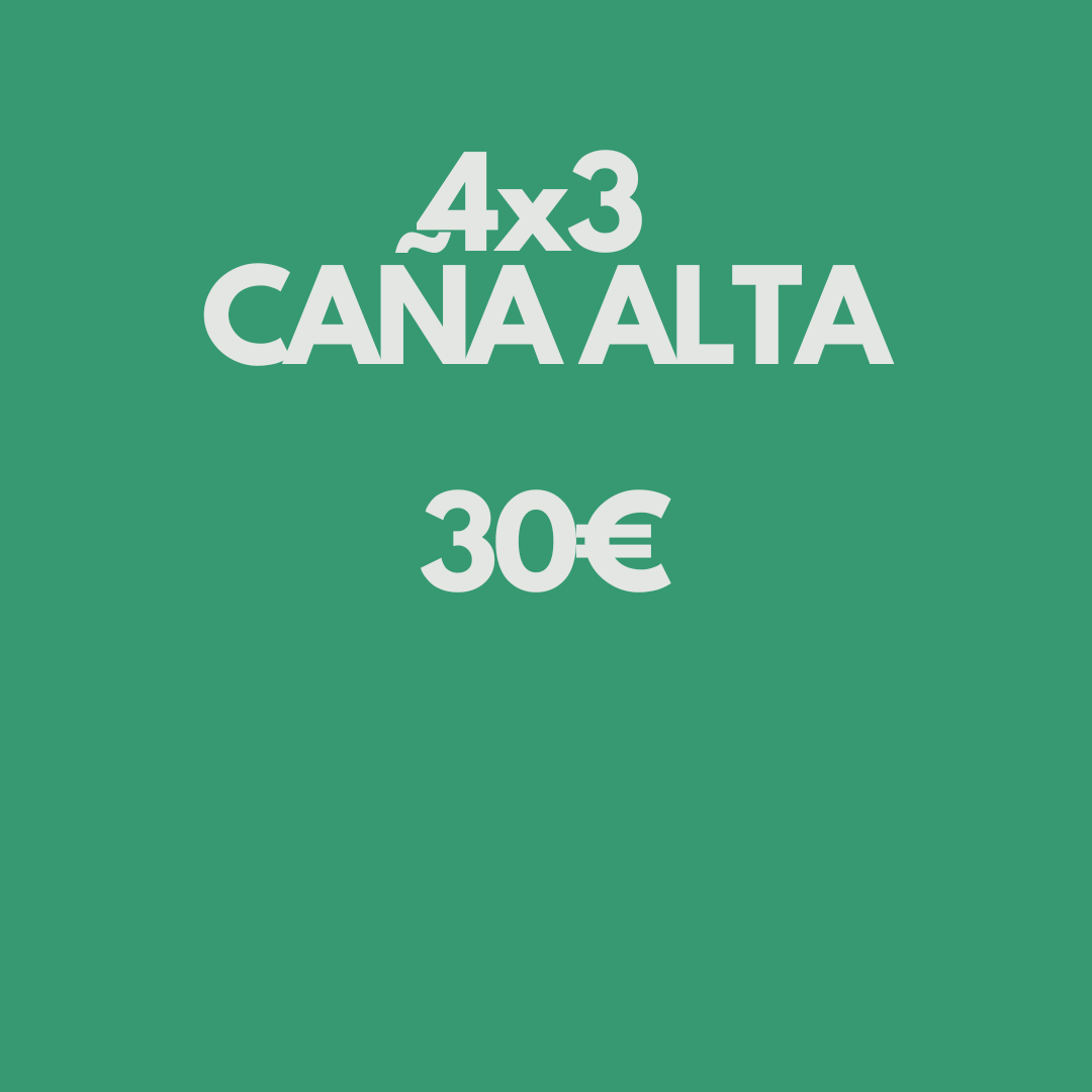 Pack 4x3 Calcetines Caña Alta