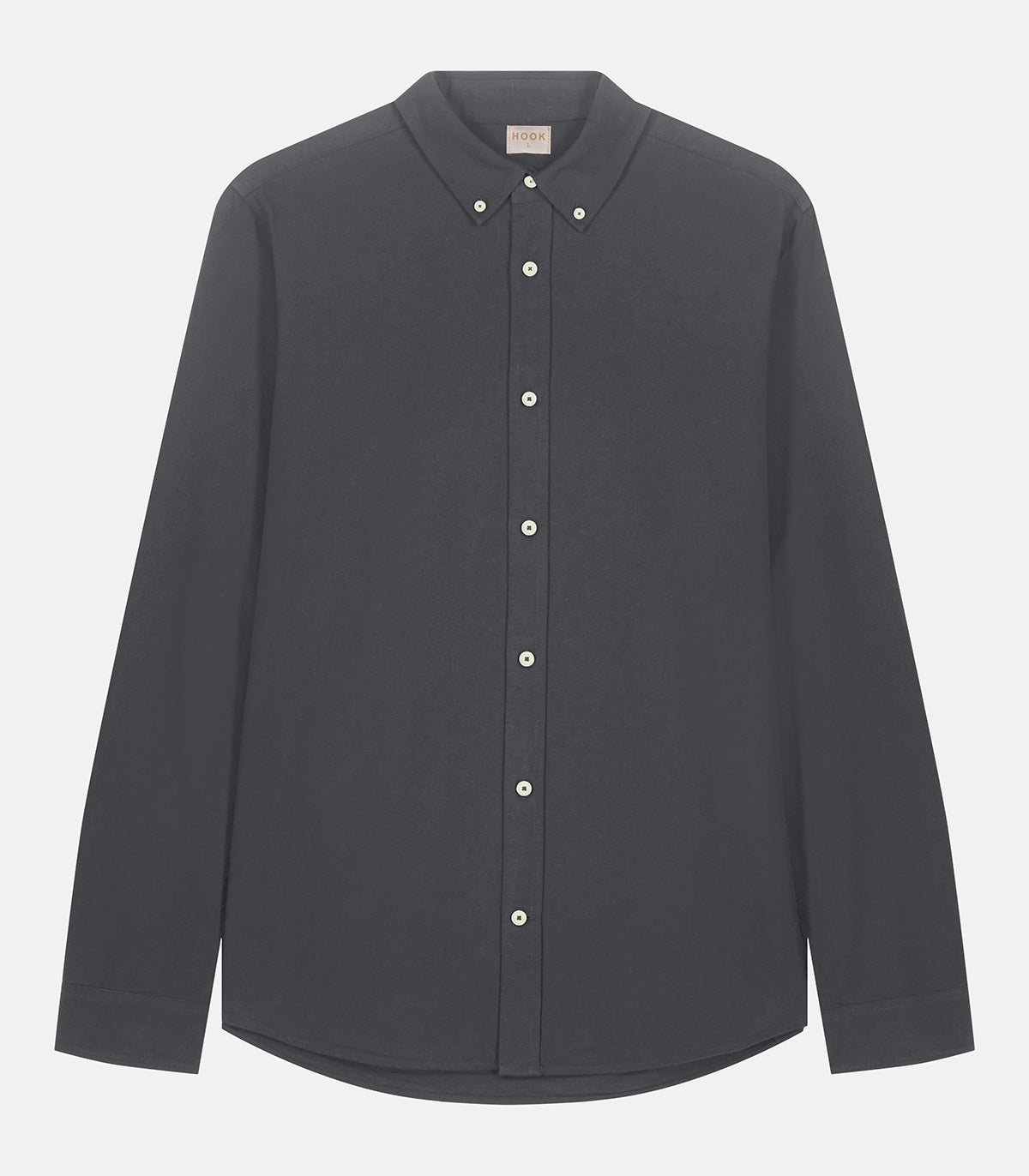 Anthracite Oxford Shirt Organic Cotton