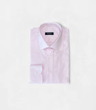 Pink Twill Ceremony Shirt with Convertible Cuff