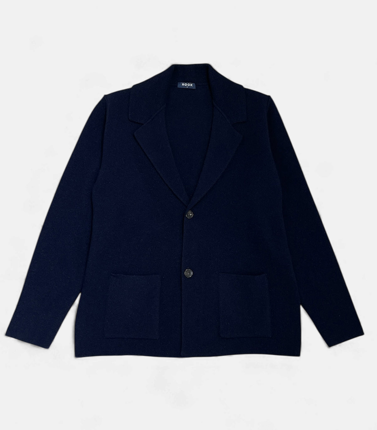 Blue Wool Tailored Jacket