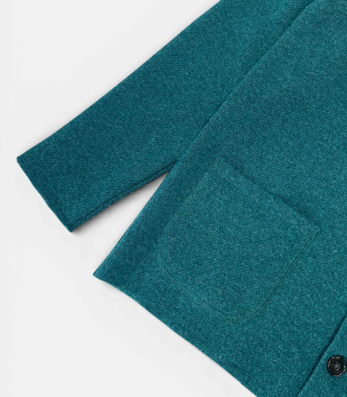 Green Wool Jacket With Pockets