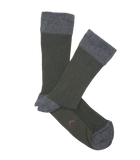 Calcetines Espiga Verdes Y Gris