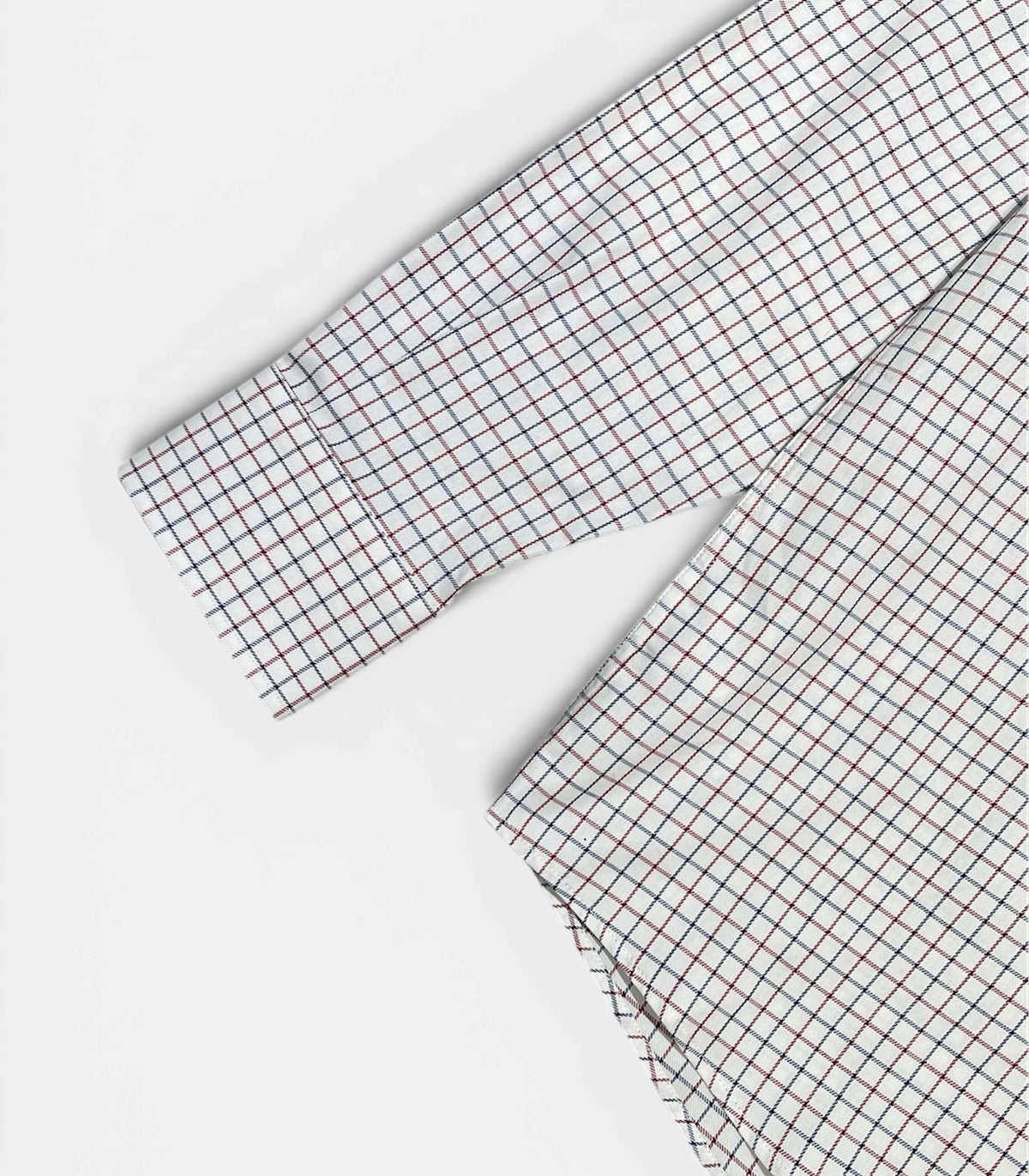 Camisa Cuadros Azul y Burdeos