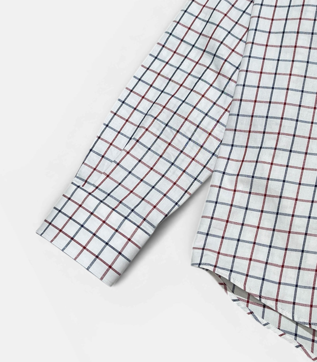 Camisa Viella Cuadros Marino y Burdeos