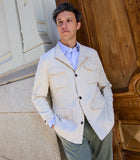 Parka Lino Algodón Crudo