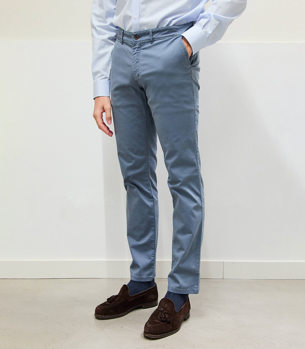 Pantalón Chino Azul