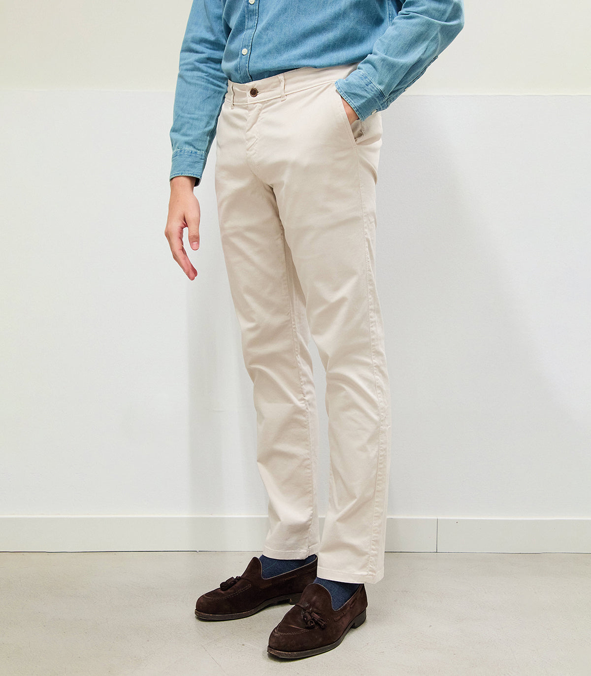 Pantalón Chino Crudo