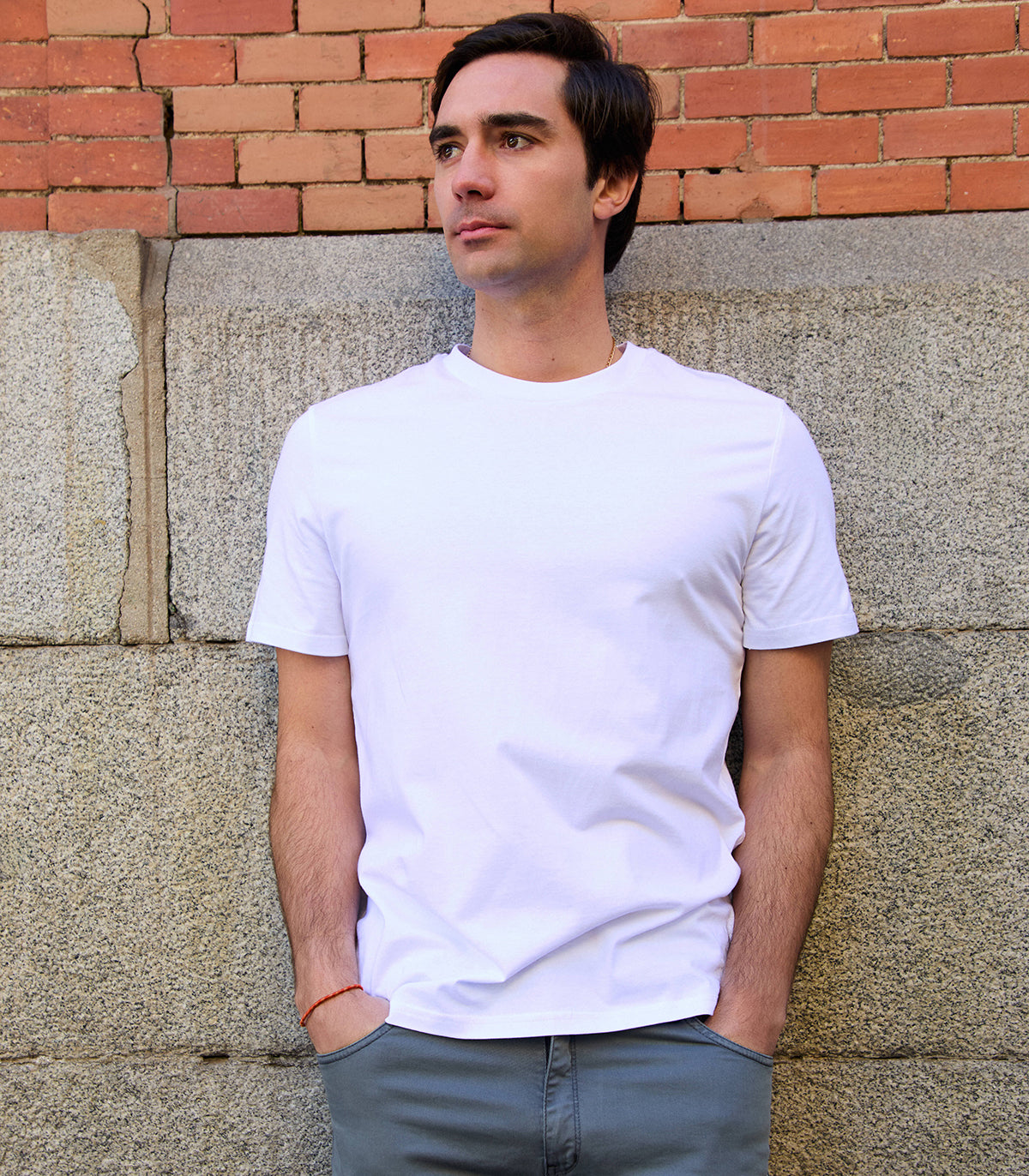 White Organic Cotton T-Shirt