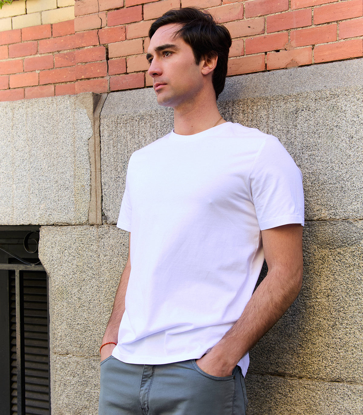 White Organic Cotton T-Shirt