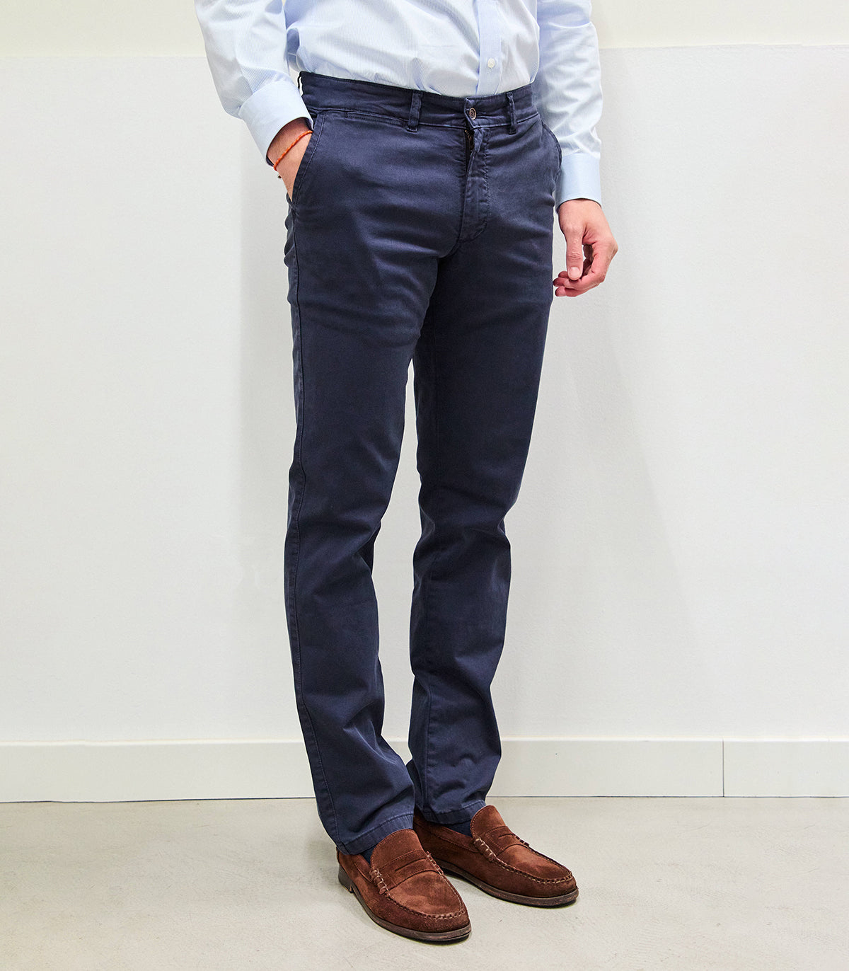 Navy Chino Pants