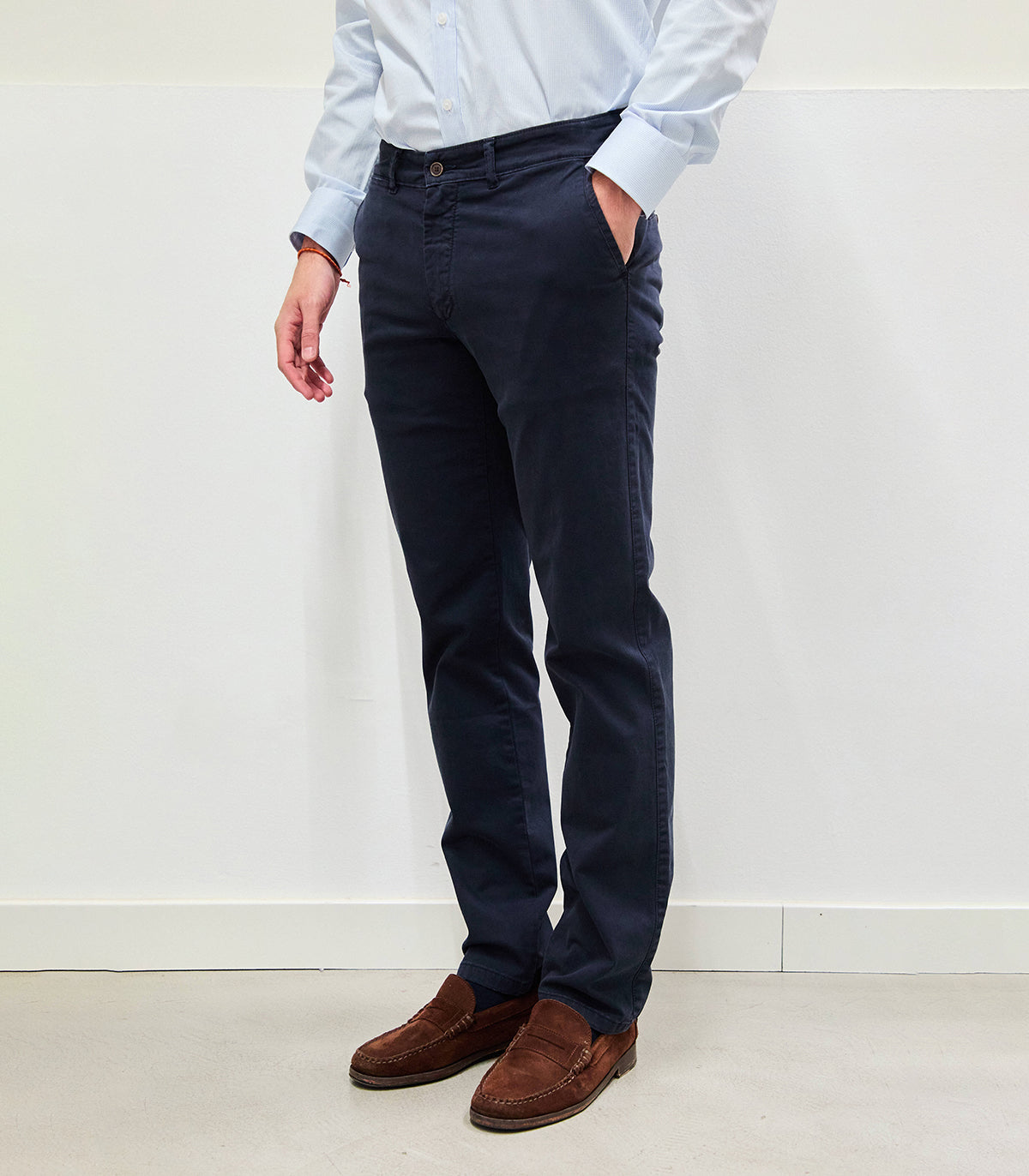 Navy Chino Pants