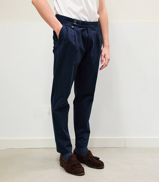 Pantalón Chino Pinzas Origin Azul