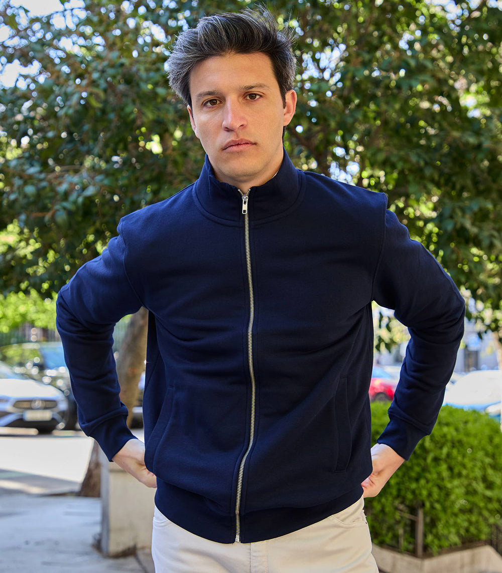 Sudadera Cremallera Marine