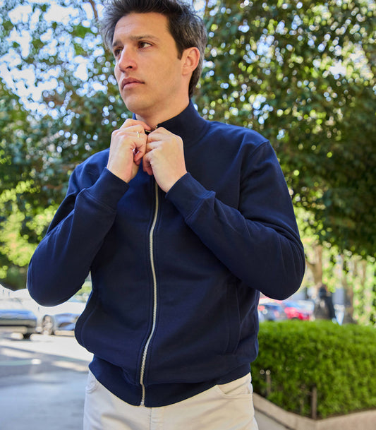 Sudadera Cremallera Marine