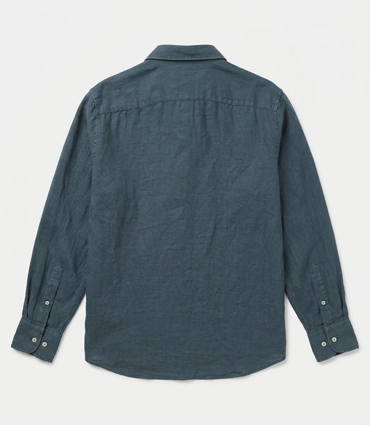 Camisa Lino Antracita