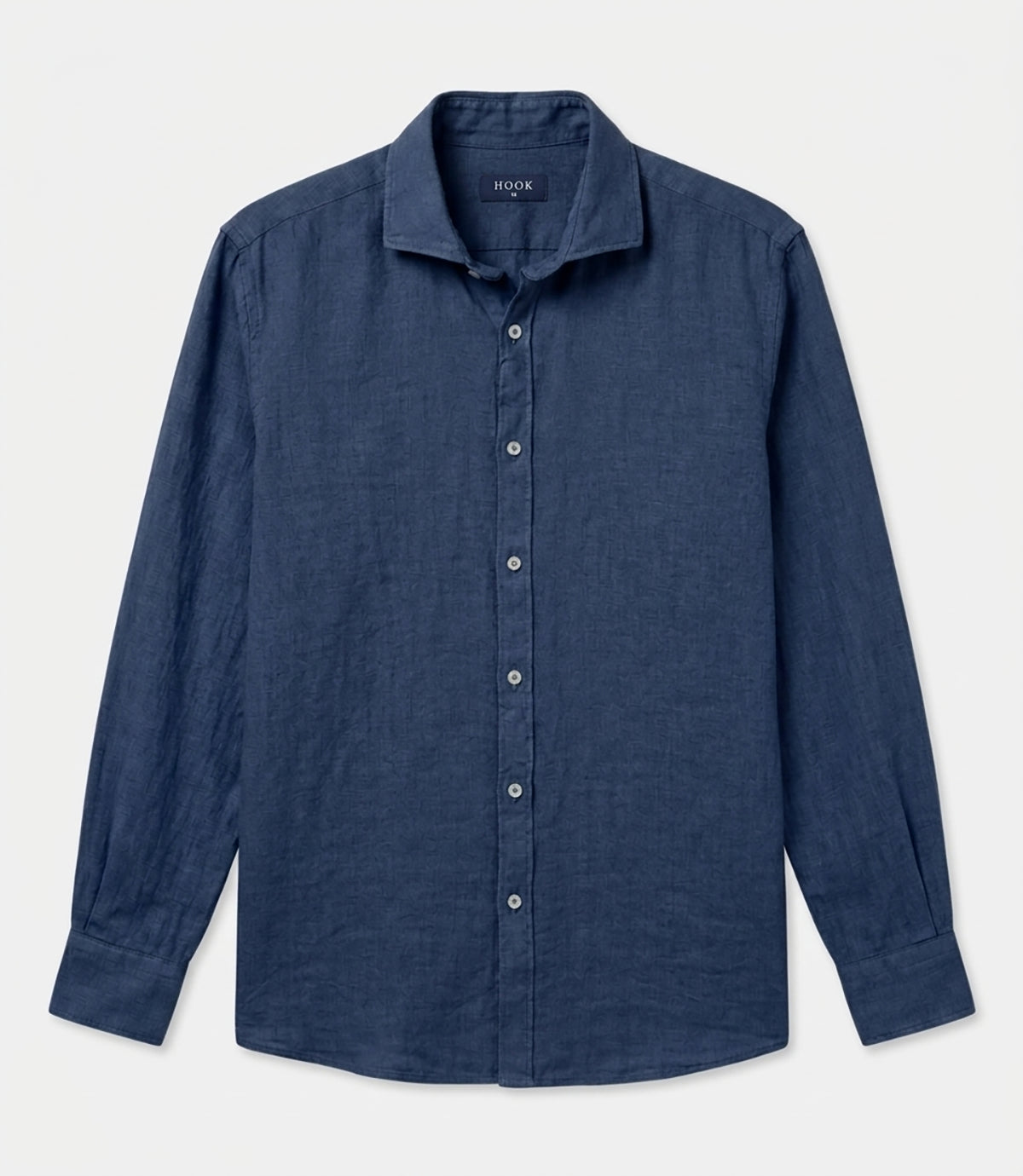 Camisa Lino Azul Oasis