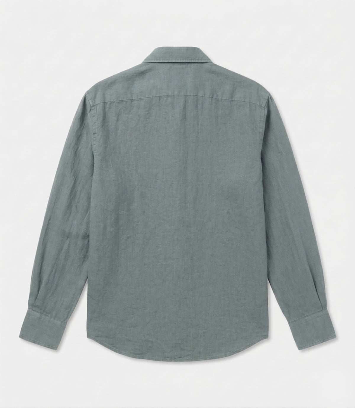 Camisa Lino Verde Fog