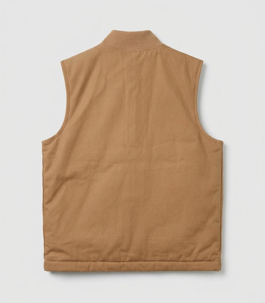 Chaleco Algodón Acolchado Caramel